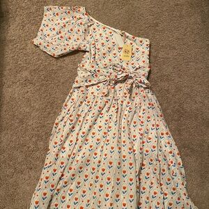 Entro women’s Dress with Colorful floral design